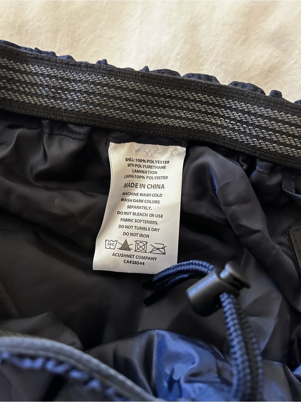 FootJoy Navy HydroLite Waterproof Golf Pants - Picture 4 of 5